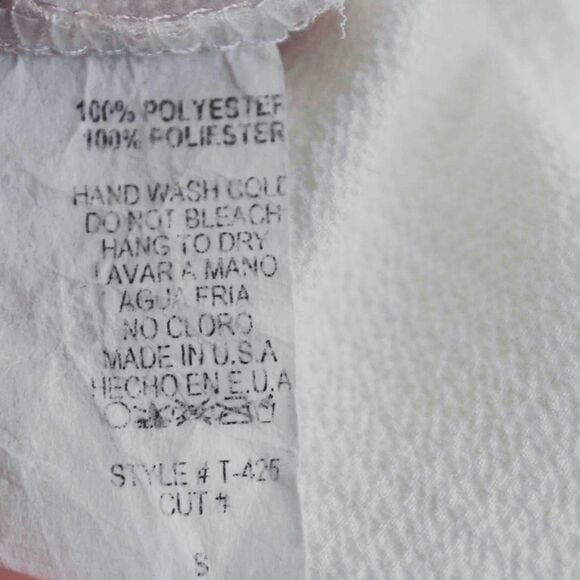 Nylon Apparel Off Shoulder Tops w/ Pompoms in S - Picture 8 of 8